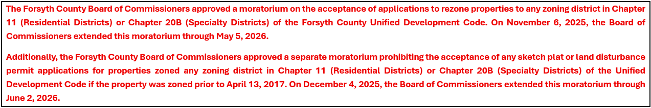 Moratorium Notice - Updated